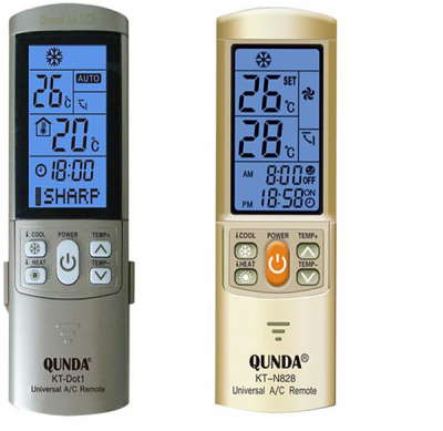 Remote controls for air-conditioners and water fan coils